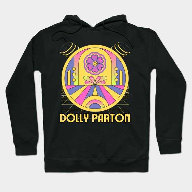 dolly parton Hoodie by Annaba